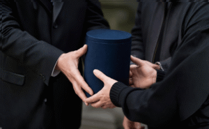 5 A Hollowells funeral director returned the ashes to a family member.